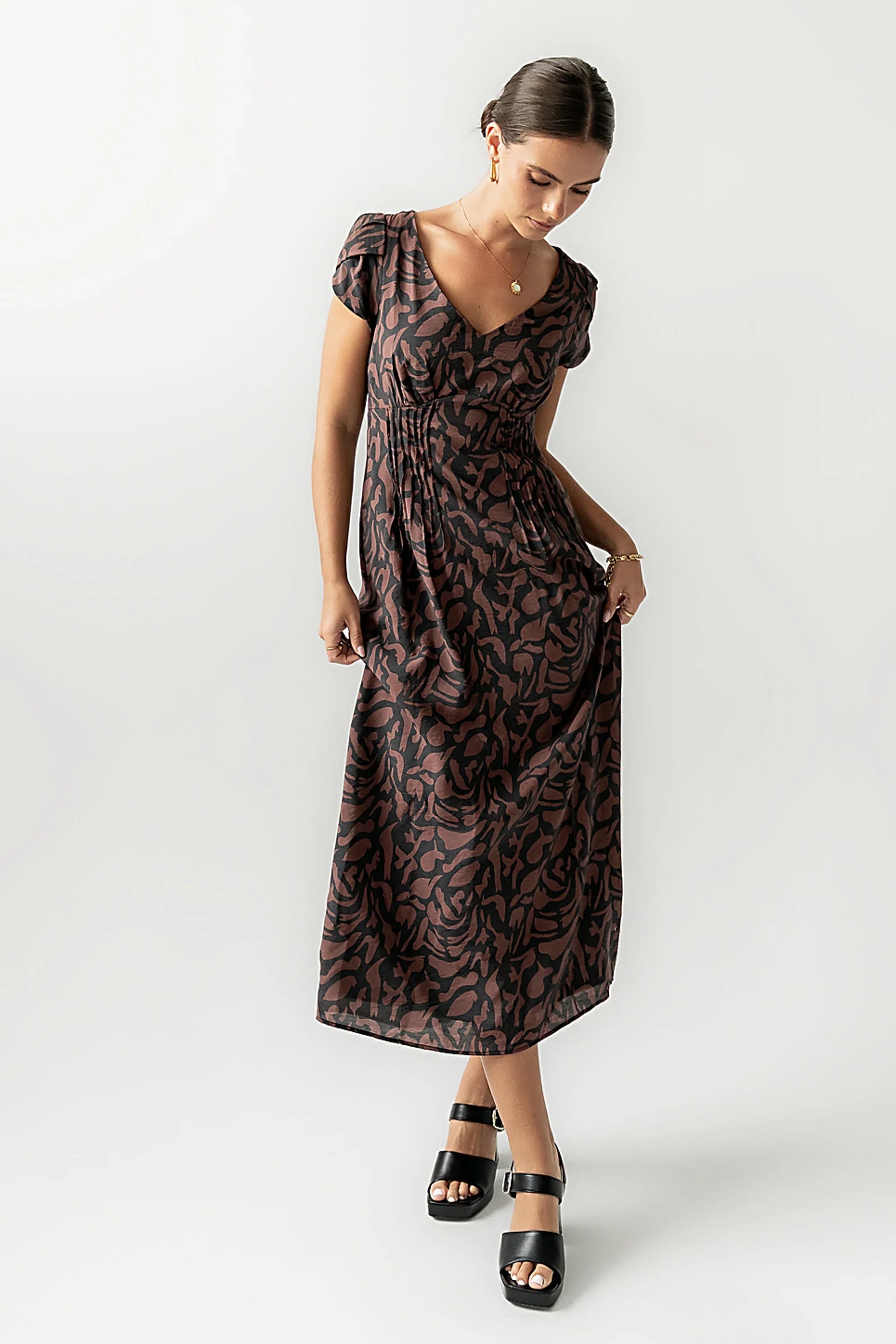 Kennedy Abstract Maxi Dress