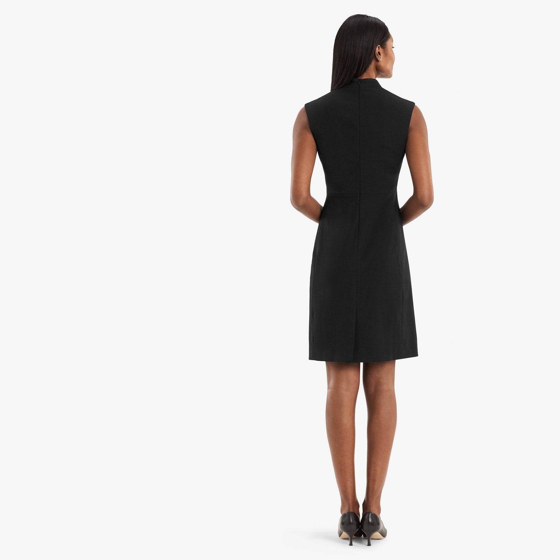 Aditi Dress - Recycled WonderTex :: Black