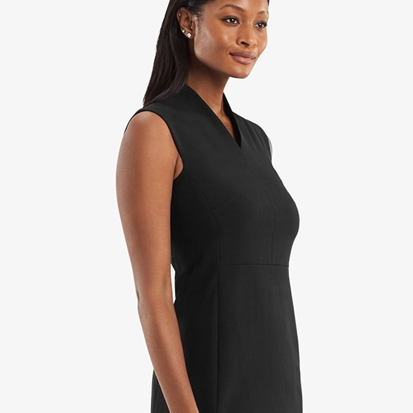 Aditi Dress - Recycled WonderTex :: Black