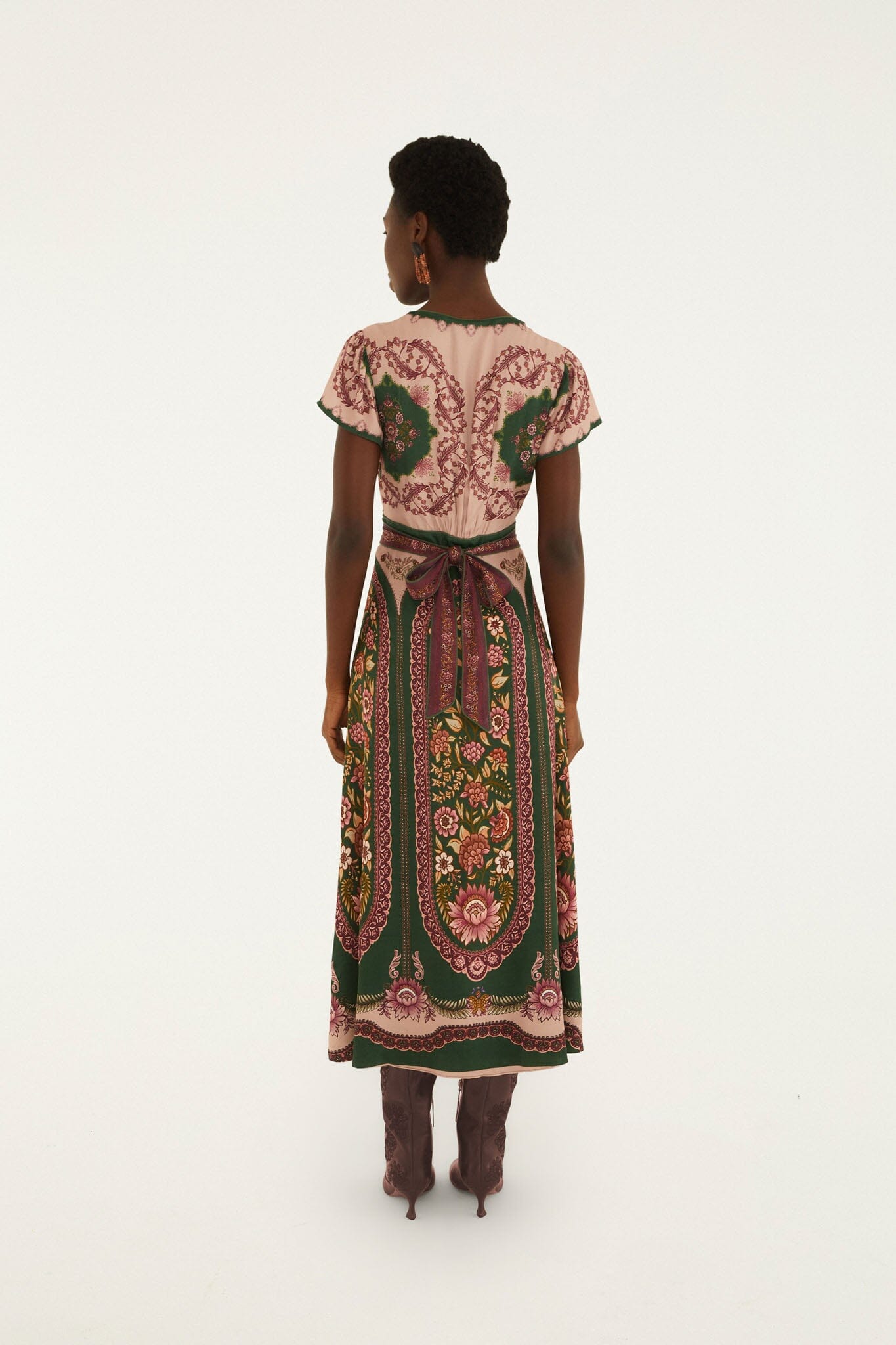 Daniela Short Sleeve Maxi Dress