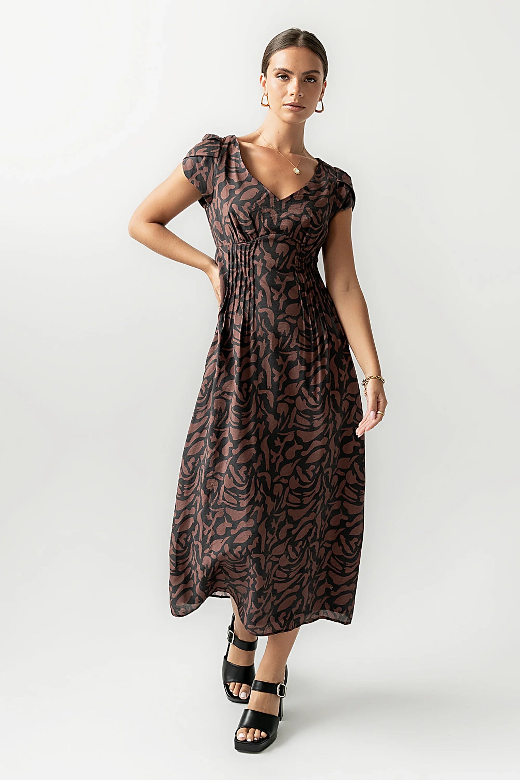 Kennedy Abstract Maxi Dress