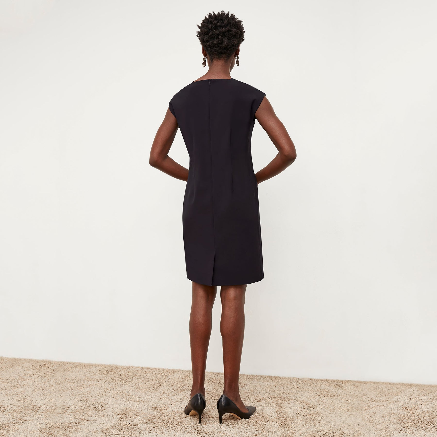 Maaza Travel Dress - OrigamiTech :: Black