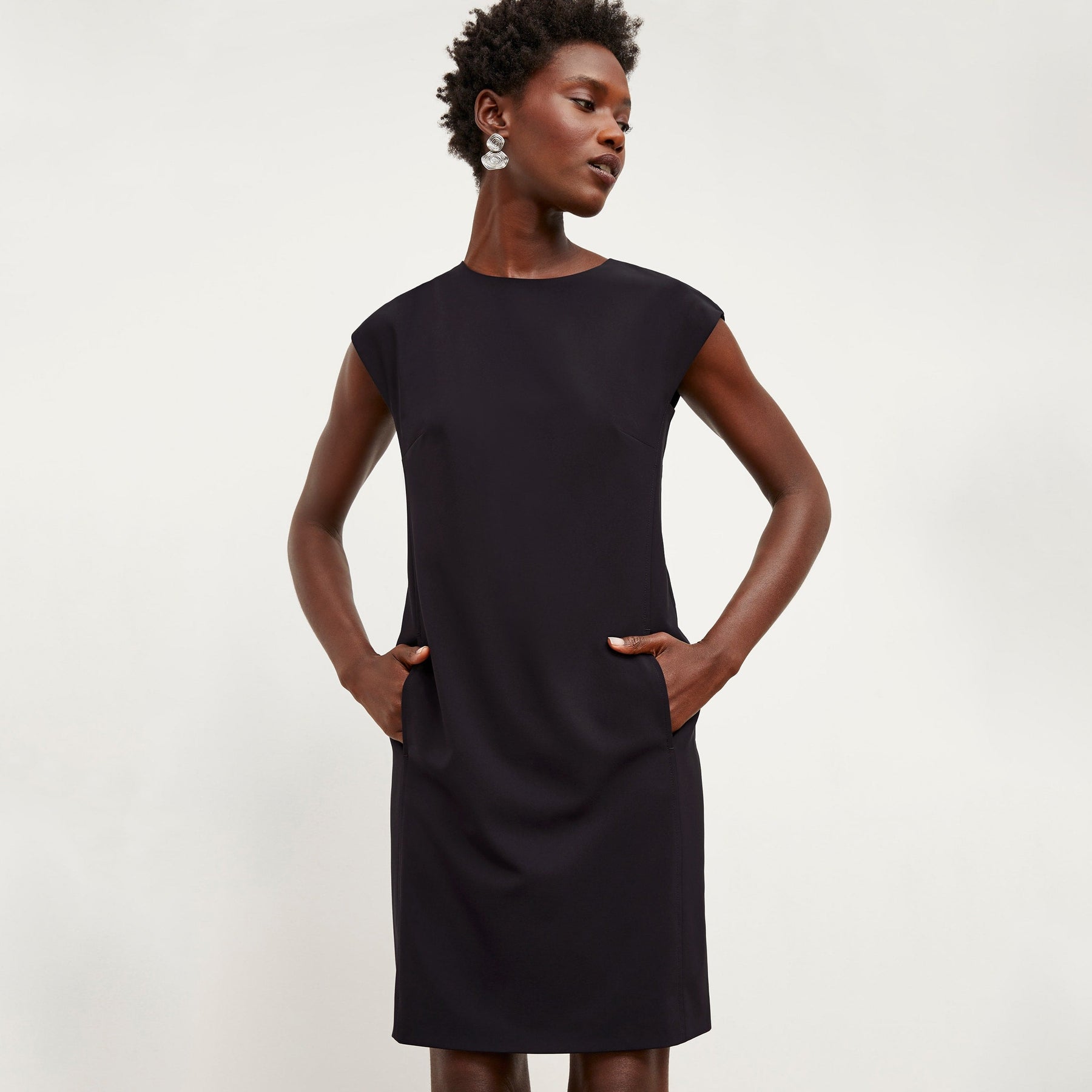Maaza Travel Dress - OrigamiTech :: Black