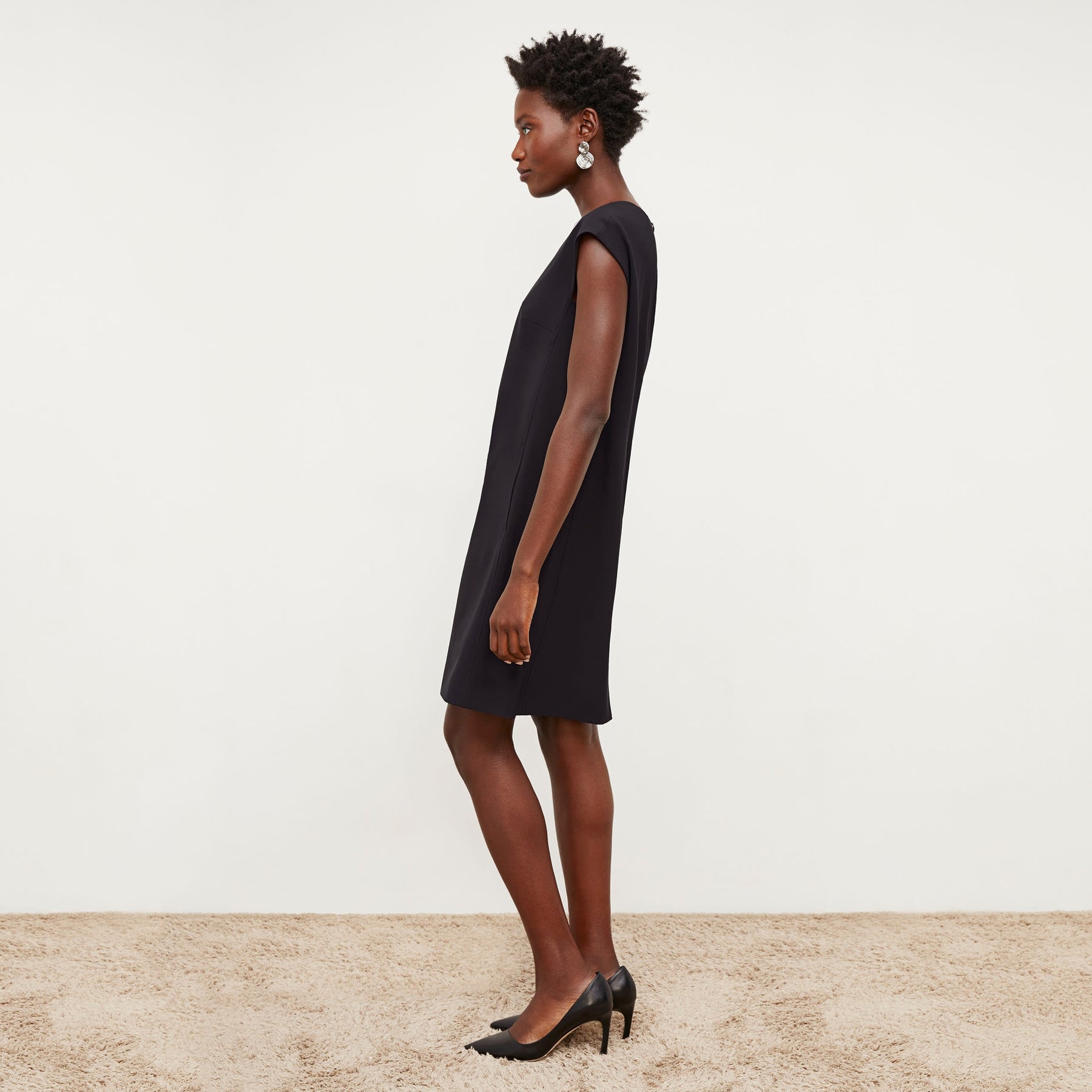 Maaza Travel Dress - OrigamiTech :: Black