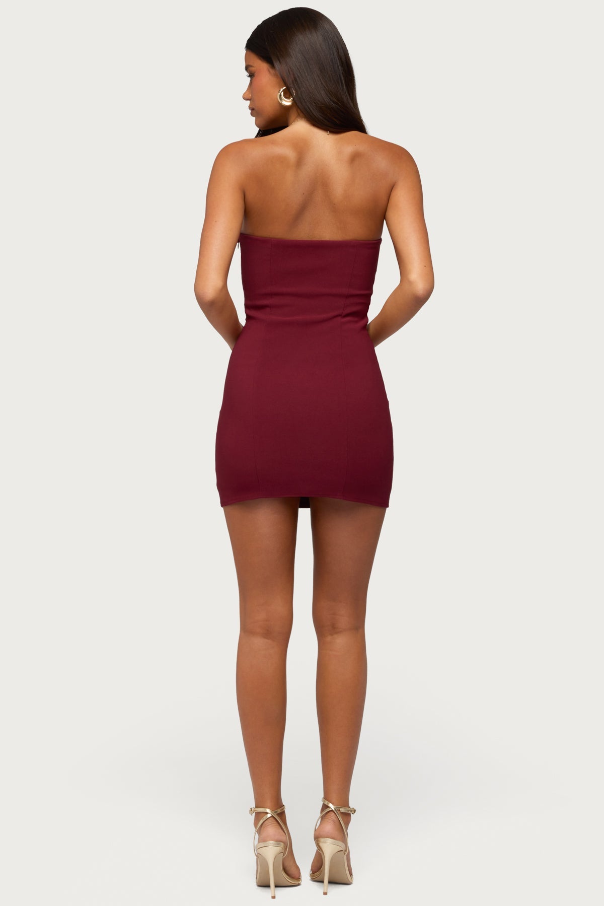 Sirena Strapless Cupped Mini Dress